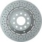 Zimmermann Brake Disc - Fusion Z/X-Drilled/Coated, 100334170 100334170 - alternate 2